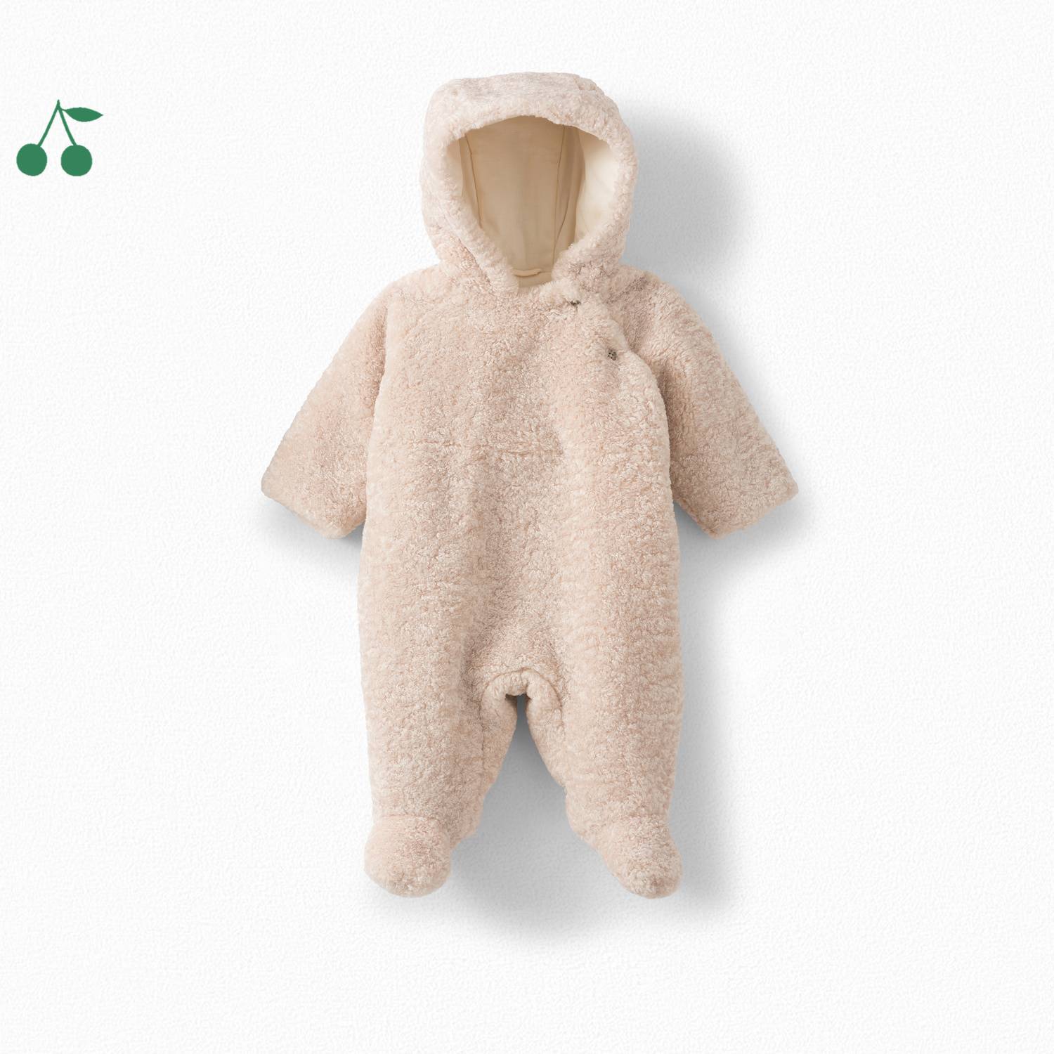 Combinaison pilote  en fausse fourrure - Bonpoint vintage